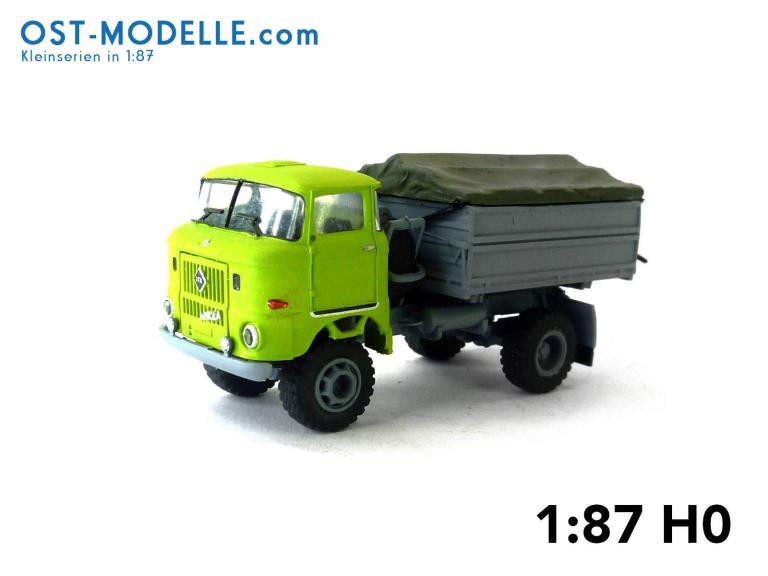 IFA W50LA ND 2-Seitenkipper offener Plane